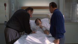 Tony és Paulie, Chrisnél a kórházban!