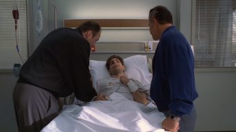Tony és Paulie, Chrisnél a kórházban!