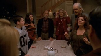 A család Carmela-Soprano szülinapját ünnepli